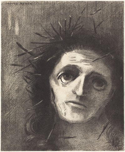 Chrystus autorstwa Odilon Redon