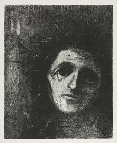 Chrystus, 1887. autorstwa Odilon Redon