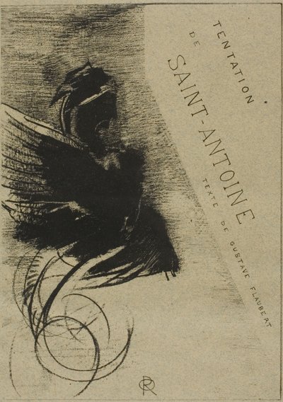 Okładka-Fronty na Kuszenie św. Antoniego autorstwa Odilon Redon