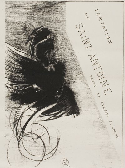 Okładka z "Kuszenia św. Antoniego" (I seria) autorstwa Odilon Redon