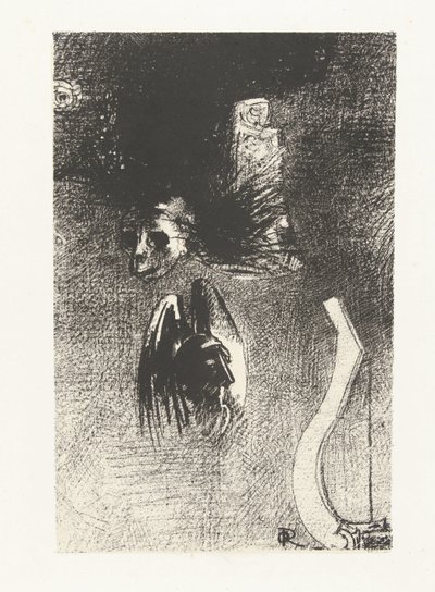 Potępienie artysty La potępienie artysty autorstwa Odilon Redon