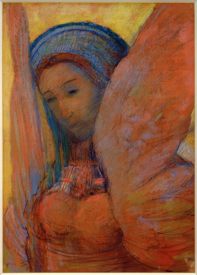 Umieraj Lyra (Sfinks) autorstwa Odilon Redon