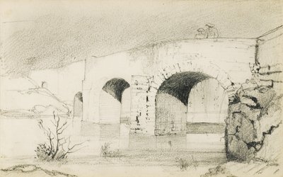 Rysunek z albumu „Kraj Basków”, 1862-63 autorstwa Odilon Redon