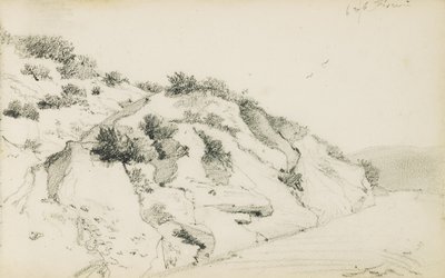Rysunek z albumu „Kraj Basków”, 1862-63 autorstwa Odilon Redon