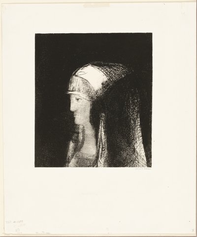 Druidka autorstwa Odilon Redon