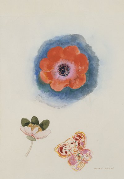Blumenstudie autorstwa Odilon Redon