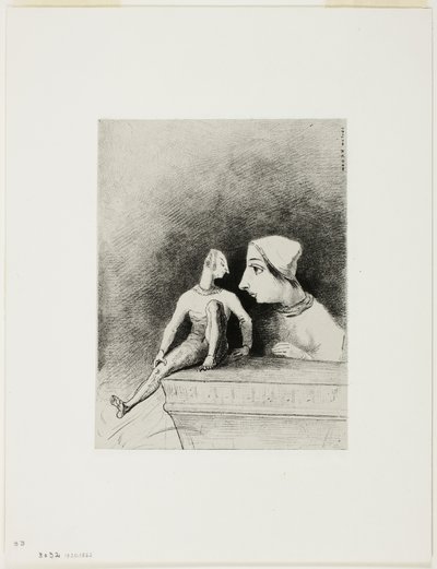 Felineness, płyta siódma z In Dreams autorstwa Odilon Redon