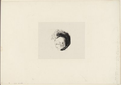 Frontyspis do ruchu idealistycznego w malarstwie André Mellerio autorstwa Odilon Redon