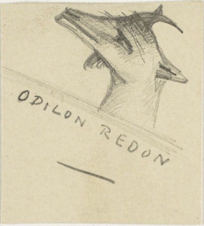Koza autorstwa Odilon Redon