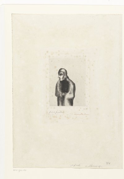 Mały prałat Mały prałat (tytuł na obiekcie) autorstwa Odilon Redon