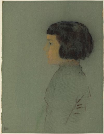 Léon Fayet (?) autorstwa Odilon Redon