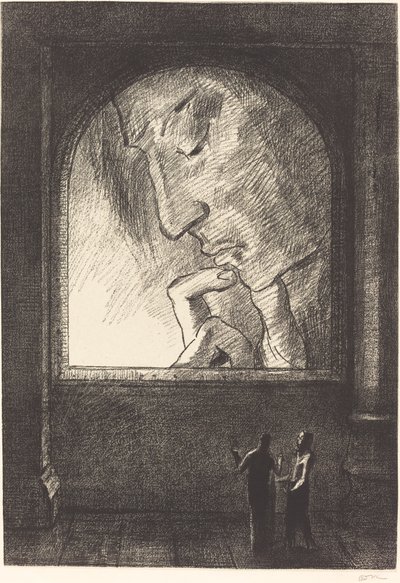 Lumiere (Światło) autorstwa Odilon Redon