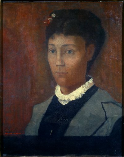 Pani Odilon autorstwa Odilon Redon