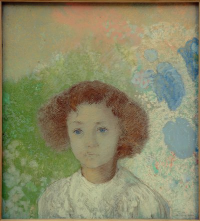 Mademoiselle de Gonet autorstwa Odilon Redon