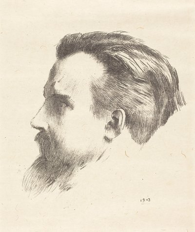 Maurice Denis autorstwa Odilon Redon