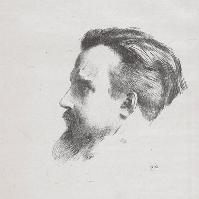 Maurice Denis autorstwa Odilon Redon