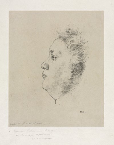 Panna Juliette Dodu, 1904. autorstwa Odilon Redon