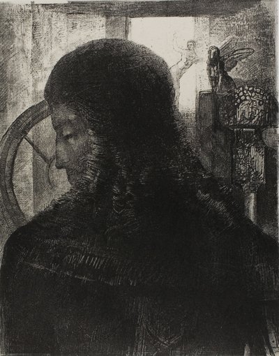 Stary Rycerz autorstwa Odilon Redon