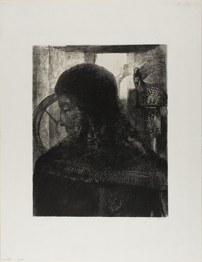 Stary Rycerz autorstwa Odilon Redon