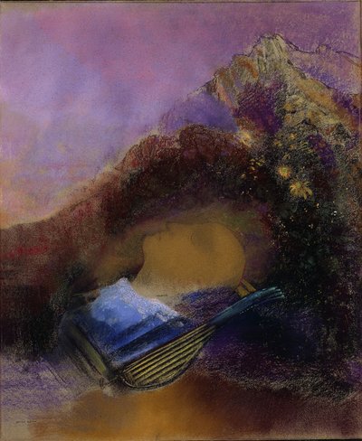 Orfeusz, ok. 1903-1910. autorstwa Odilon Redon