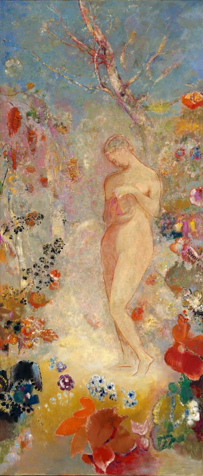 Pandora, ca. 1914. autorstwa Odilon Redon