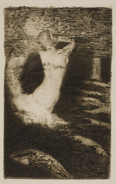Przejście duszy autorstwa Odilon Redon
