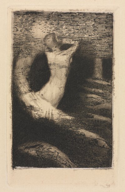 Przejście duszy autorstwa Odilon Redon