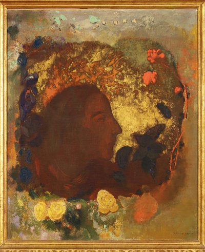 Paul Gauguin (obraz na płótnie) autorstwa Odilon Redon
