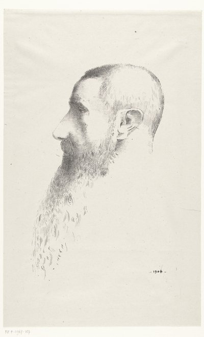 Portret Rogera Marksa autorstwa Odilon Redon