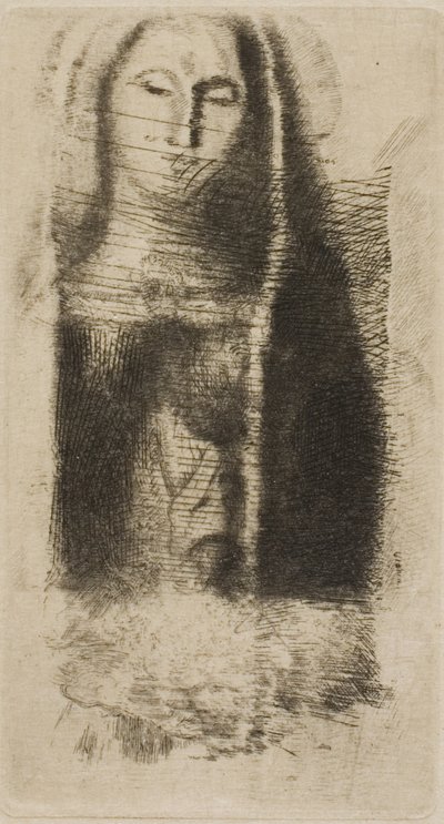 Księżniczka Maleine (Mała Madonna) autorstwa Odilon Redon