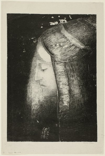 Profil światła autorstwa Odilon Redon