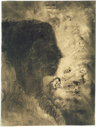 Profil Shadow autorstwa Odilon Redon