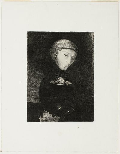 Sad Ascent, płyta dziewiąta z In Dreams autorstwa Odilon Redon