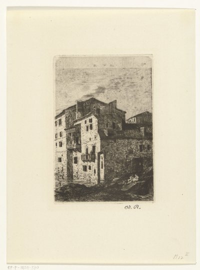 Saint-Jean-Pied-de-Port autorstwa Odilon Redon