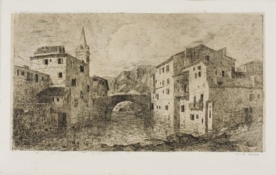 St.-Jean-Pied-de-Port autorstwa Odilon Redon