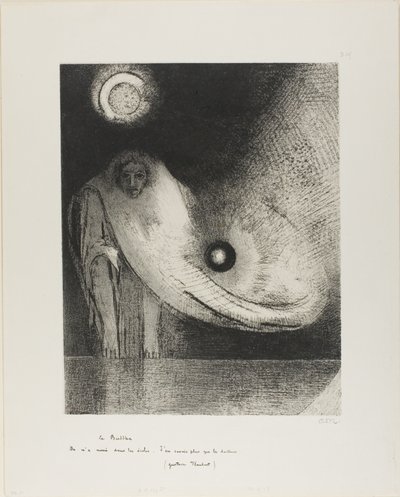 Budda autorstwa Odilon Redon