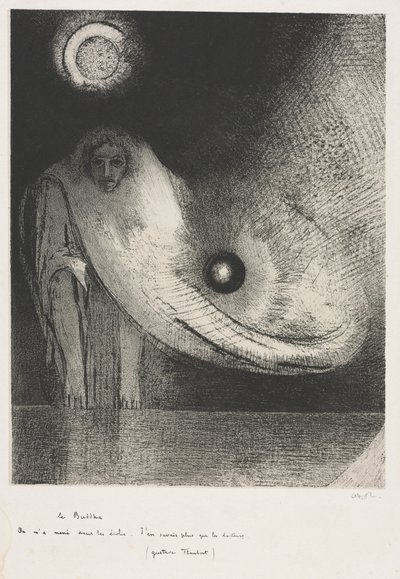 Budda autorstwa Odilon Redon