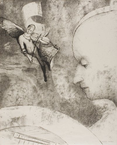 Niebiańska Sztuka autorstwa Odilon Redon