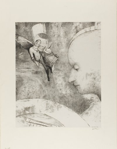 Niebiańska Sztuka autorstwa Odilon Redon