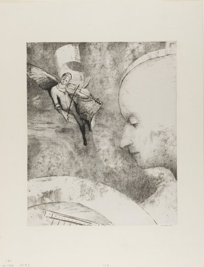 Niebiańska Sztuka autorstwa Odilon Redon