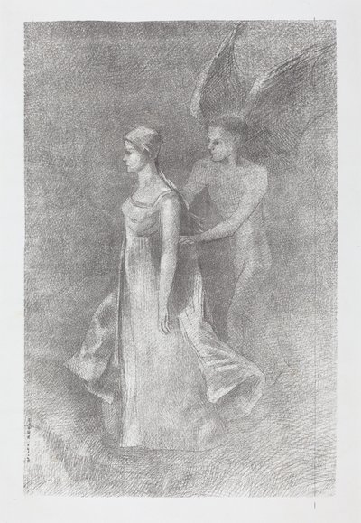 Nawiedzenie autorstwa Odilon Redon