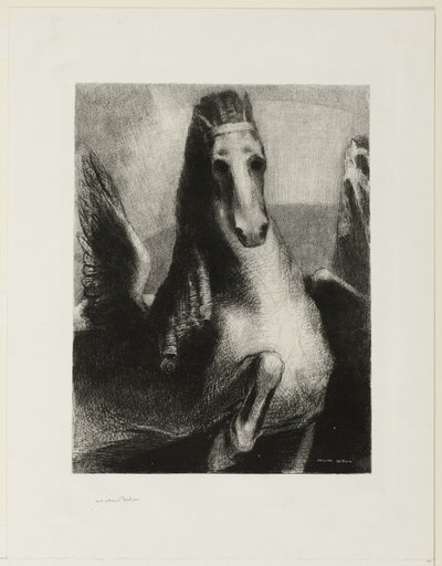 Skrzydło autorstwa Odilon Redon