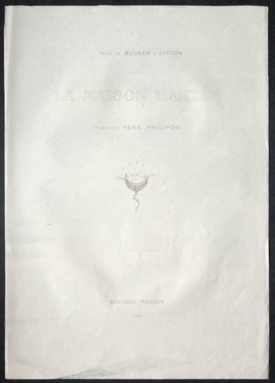 Tabliczka tytułowa autorstwa Odilon Redon