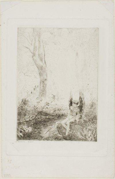 Tobiasz autorstwa Odilon Redon