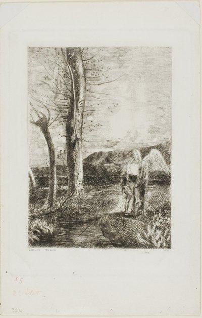 Tobiasz autorstwa Odilon Redon