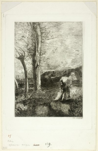 Tobiasz autorstwa Odilon Redon