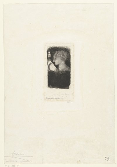 Walc Chwały Zła Chwała autorstwa Odilon Redon
