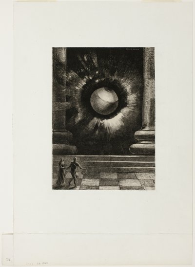 Wizja, płyta ósma z In Dreams autorstwa Odilon Redon