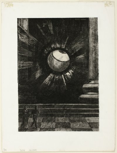 Wizja, płyta ósma z In Dreams autorstwa Odilon Redon