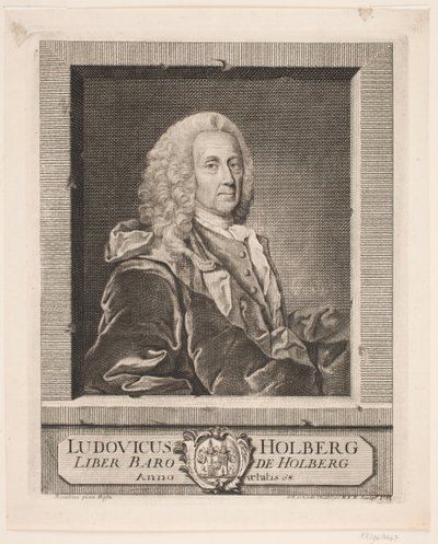 Ludviga Holberga autorstwa Odvardt Helmoldt de Lode